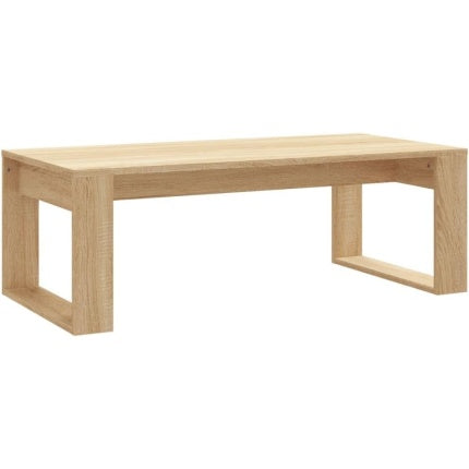 Tavolino da Salotto in Legno Rovere Sonoma 102 x 50 x 35 cm