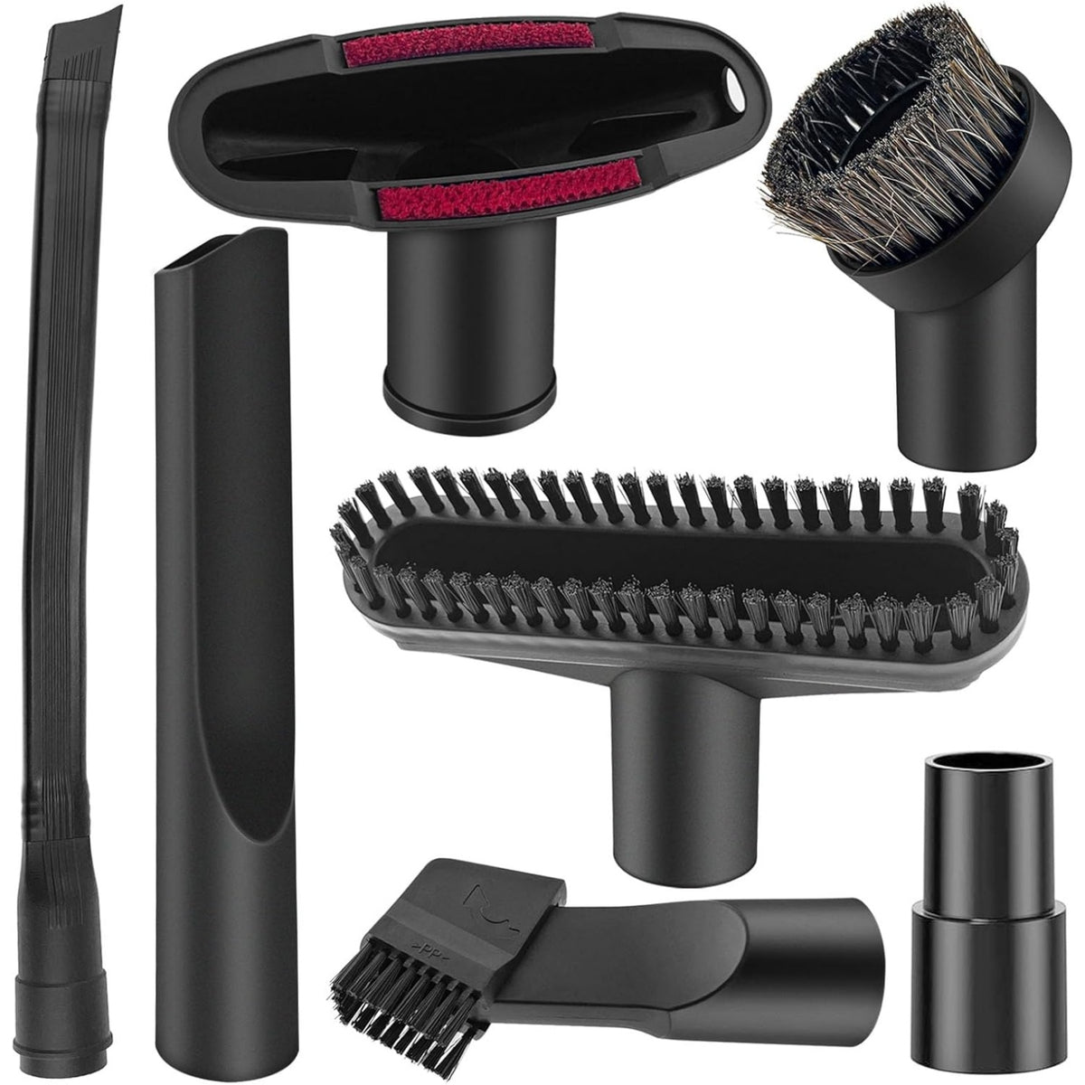 Set universale di 7 accessori per aspirapolvere da 32 a 35 mm