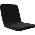 Cuscino ergonomico in memory foam per sedia ufficio e divano nero