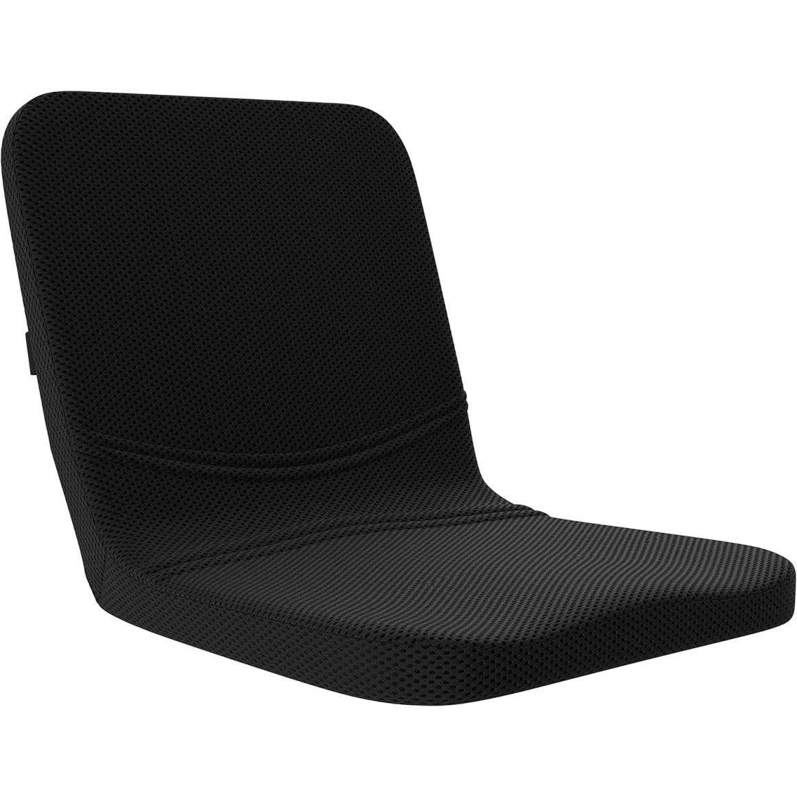 Cuscino ergonomico in memory foam per sedia ufficio e divano nero