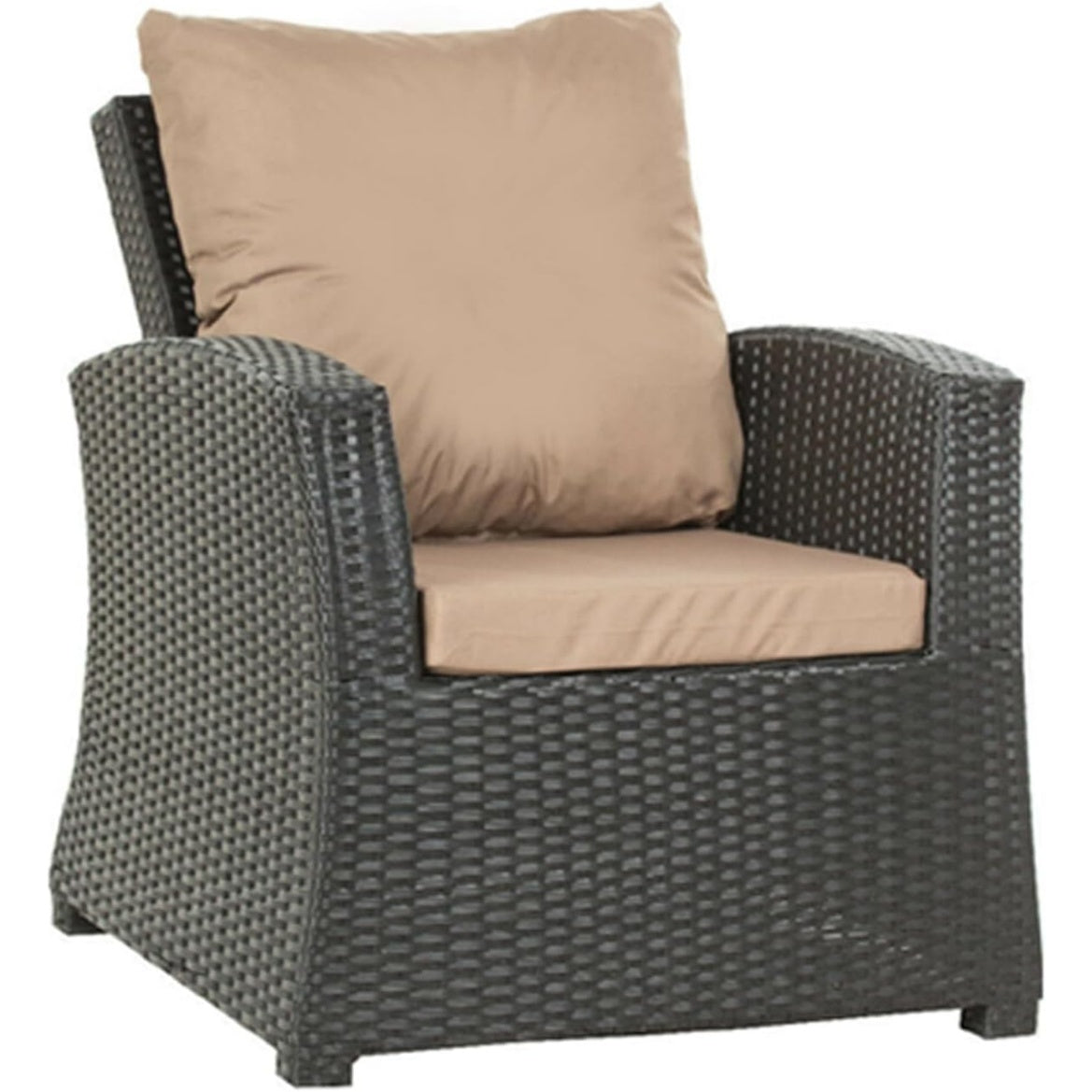 Set di Cuscini per Mobili da Giardino con Seduta e Schienale per Sedie Divani e Poltrone Beige